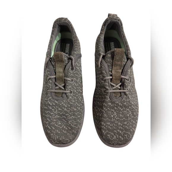 Minnetonka Eco Anew Limited Edition Brown Knit Sneaker Loafer 9 - Picture 1 of 8